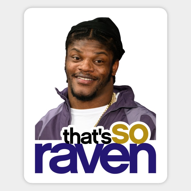 Lamar Batimore So Ravens Magnet by Super Secret Villain